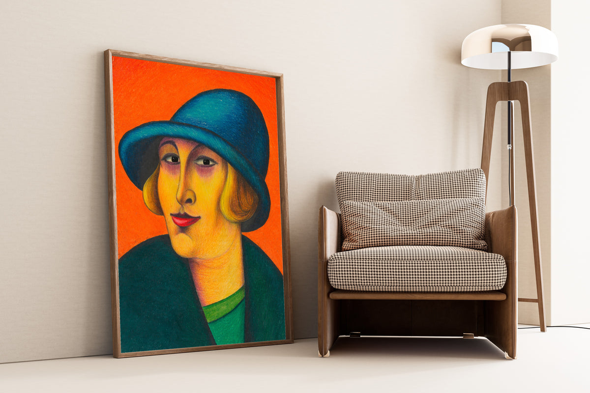 Karl Wiener — Weib (Woman) | Modernist Art Print