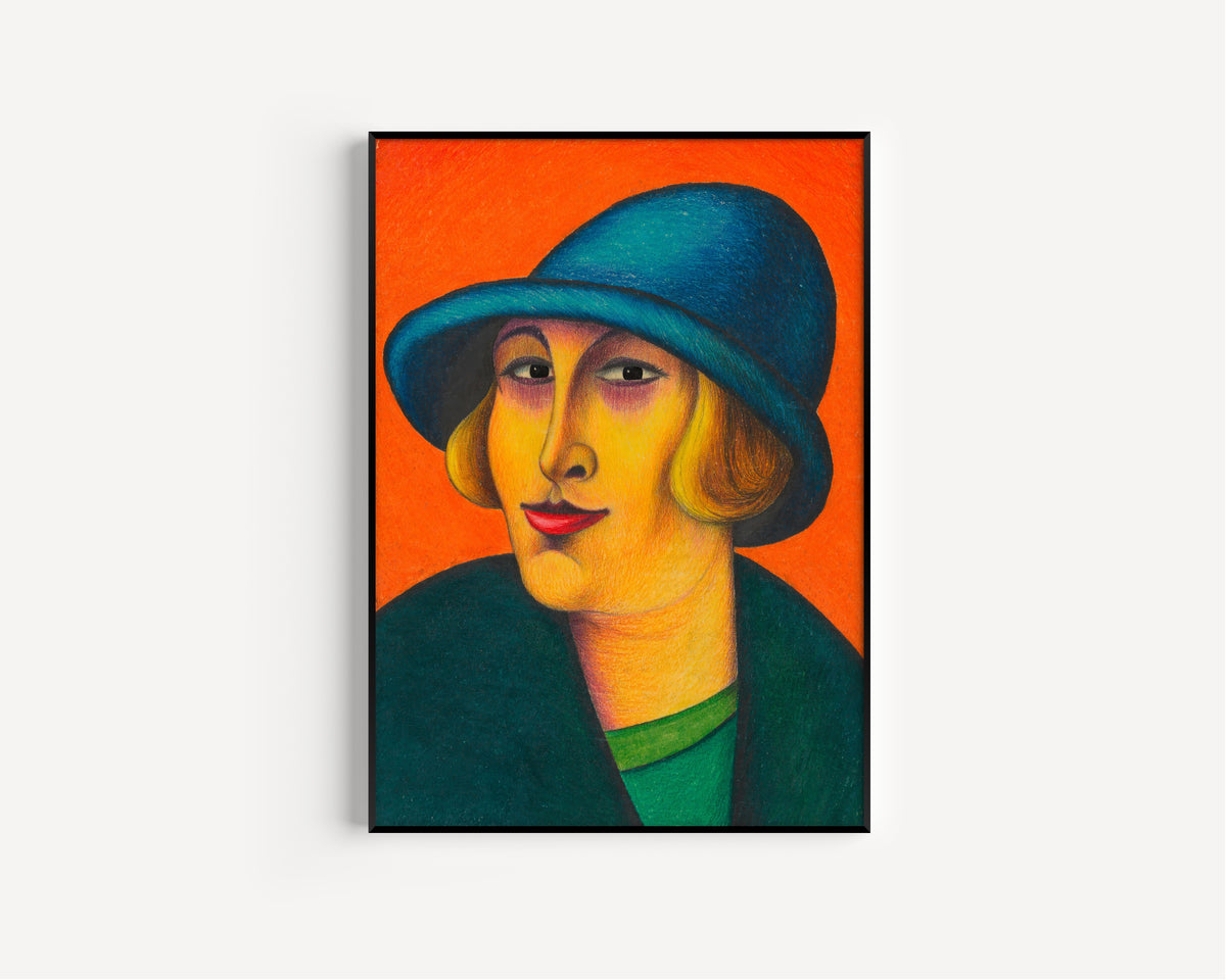 Karl Wiener — Weib (Woman) | Modernist Art Print