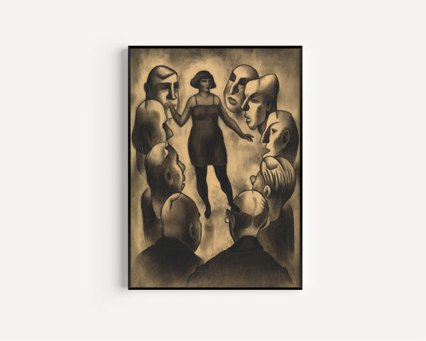 Karl Wiener — Werbung (Advertising) | Modernist Art Print