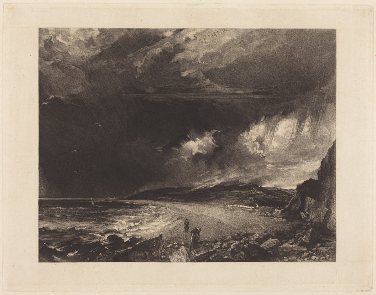 John Constable — Weymouth Bay | Mezzotint Print