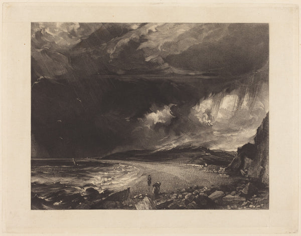 John Constable — Weymouth Bay | Mezzotint Print