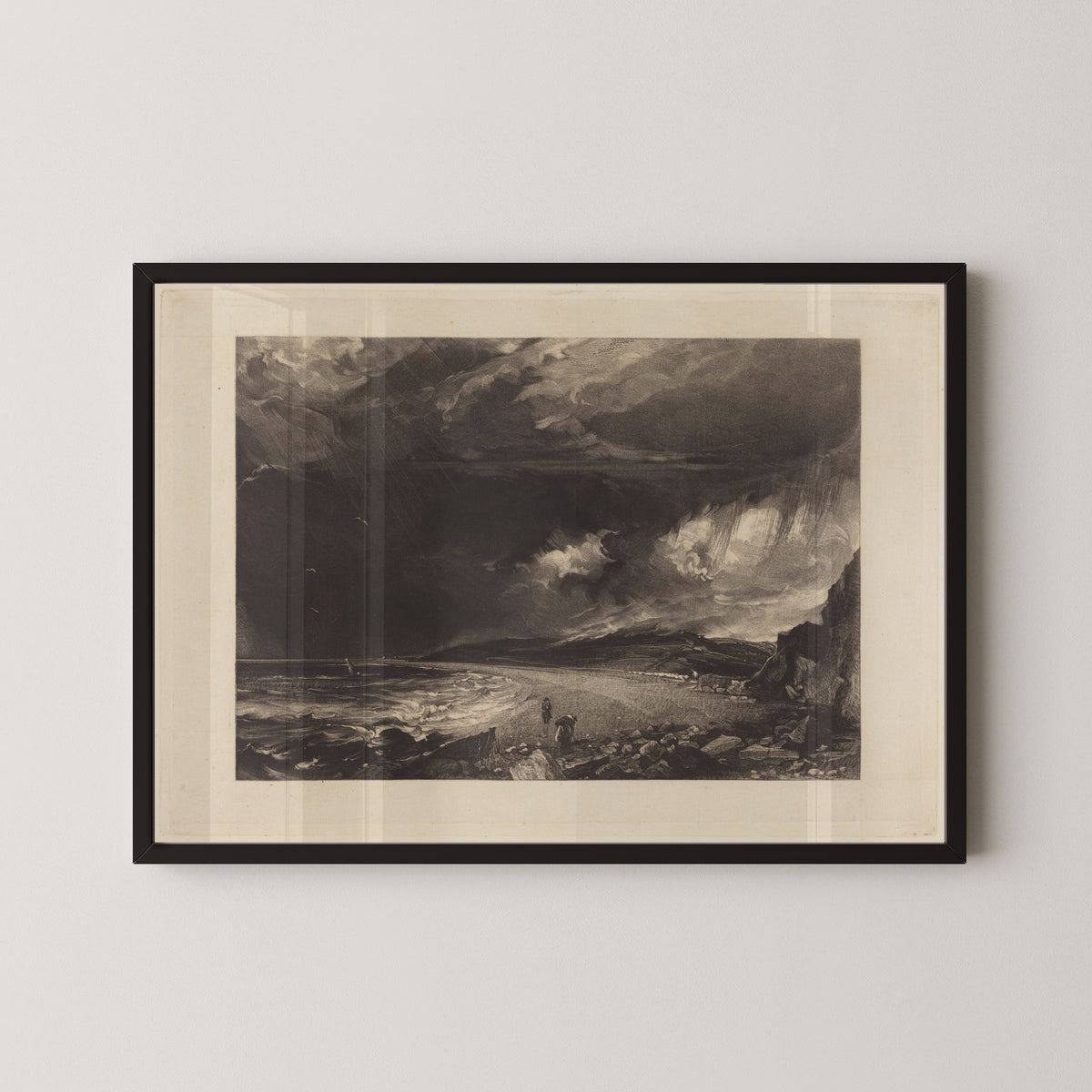 John Constable — Weymouth Bay | Mezzotint Print
