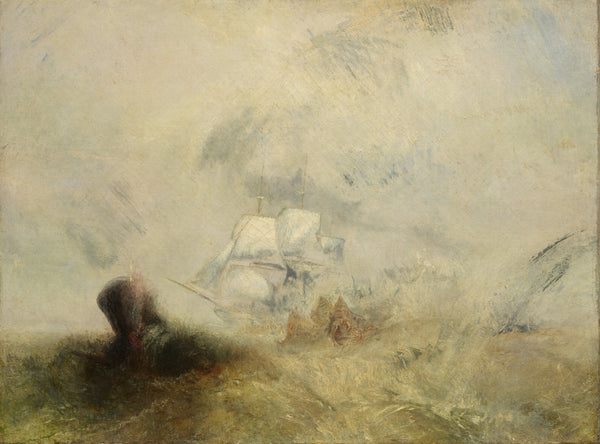 J.M.W. Turner — Whalers | Landscape Fine Art Print