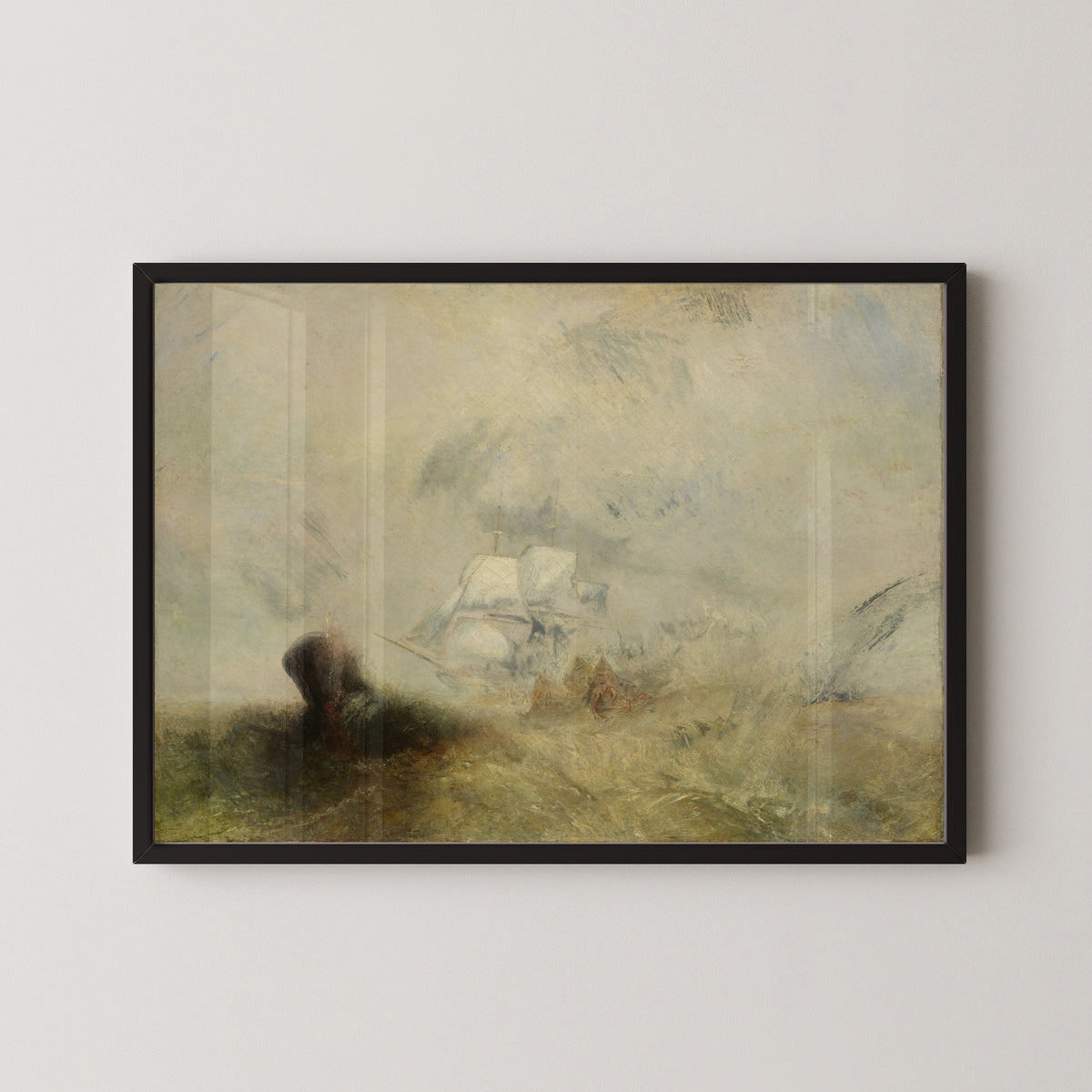J.M.W. Turner — Whalers | Landscape Fine Art Print