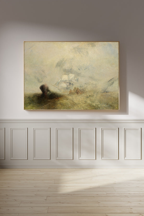 J.M.W. Turner — Whalers | Landscape Fine Art Print