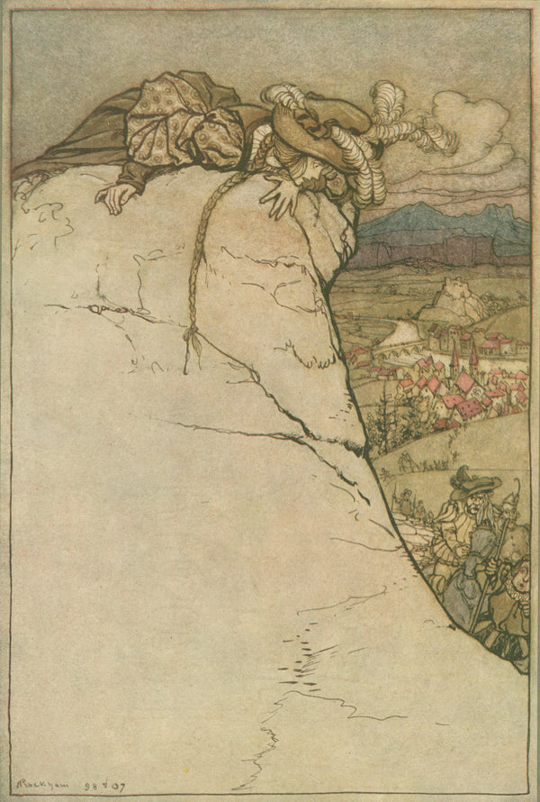 Arthur Rackham — What, Indeed, Could She Do | Fairy Tale Illustration Print