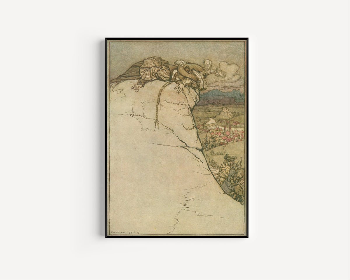 Arthur Rackham — What, Indeed, Could She Do | Fairy Tale Illustration Print