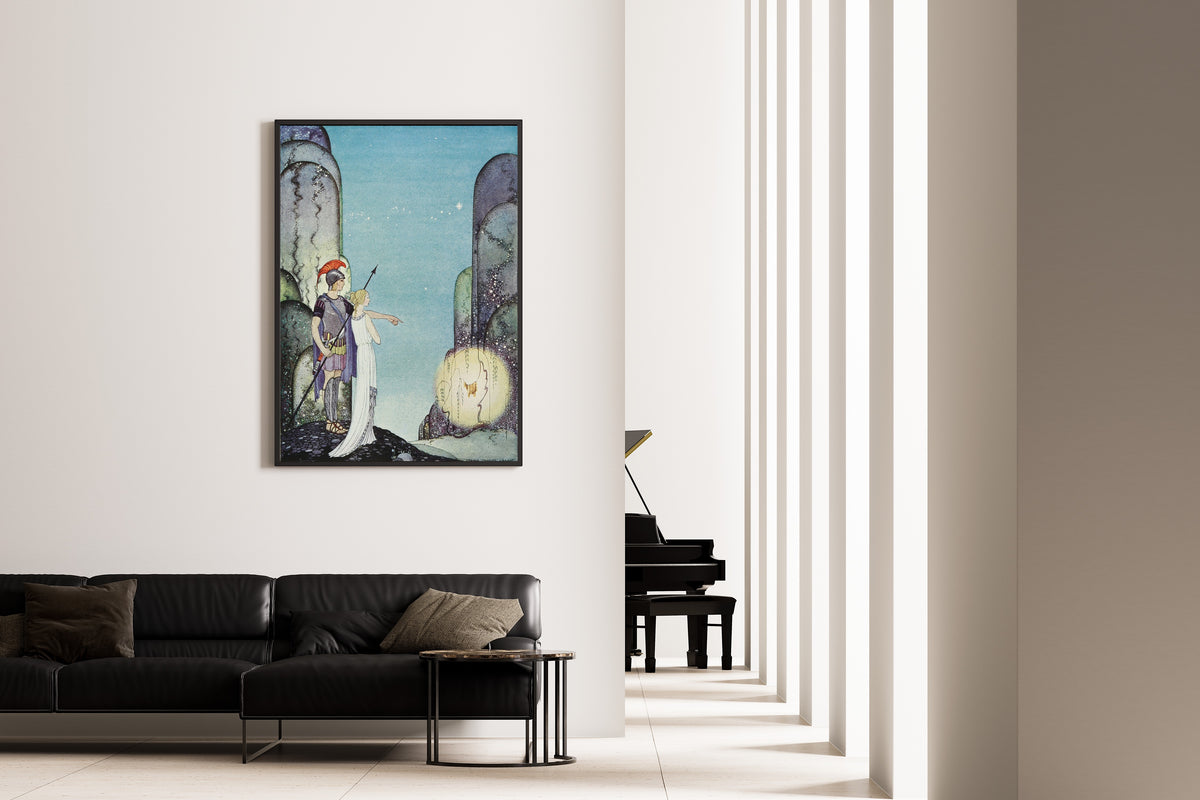 Virginia Frances Sterrett — ‘What is it?’ asked Jason | Fairy Tale Illustration Print