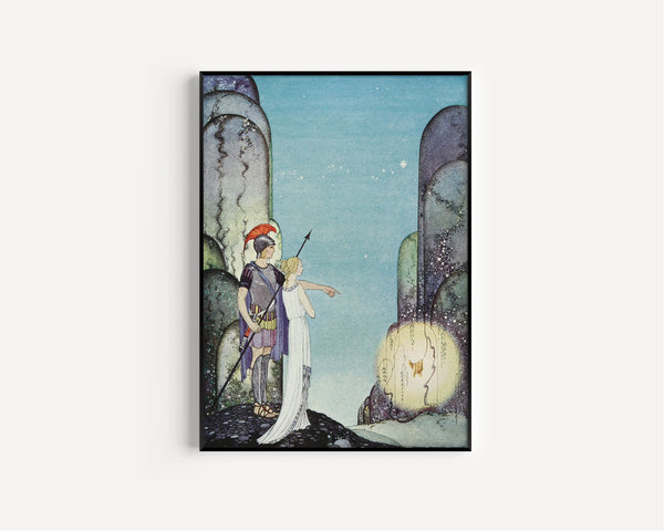 Virginia Frances Sterrett — ‘What is it?’ asked Jason | Fairy Tale Illustration Print