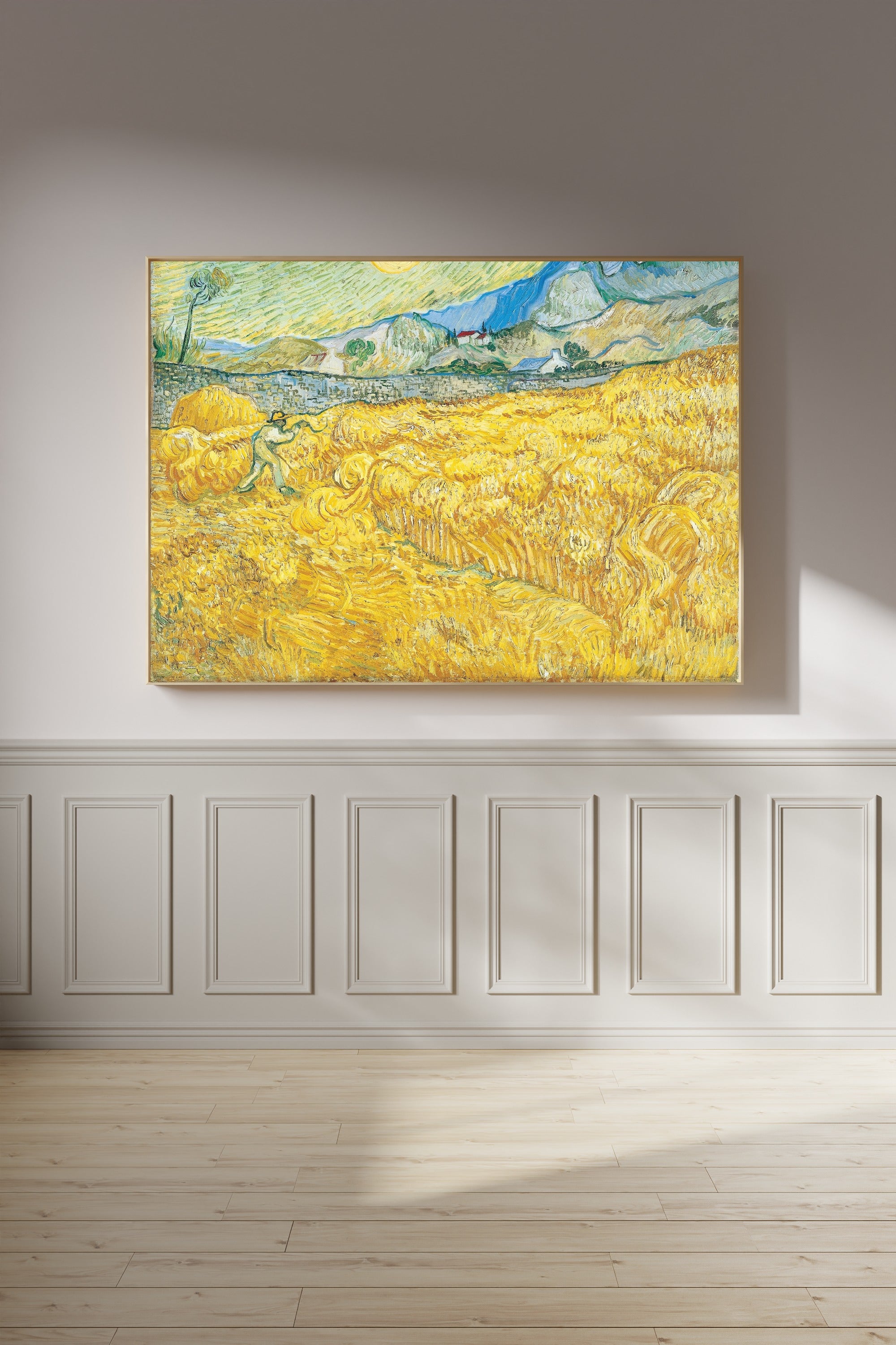 Vincent van Gogh — Wheatfield with a Reaper | Fine Art Print
