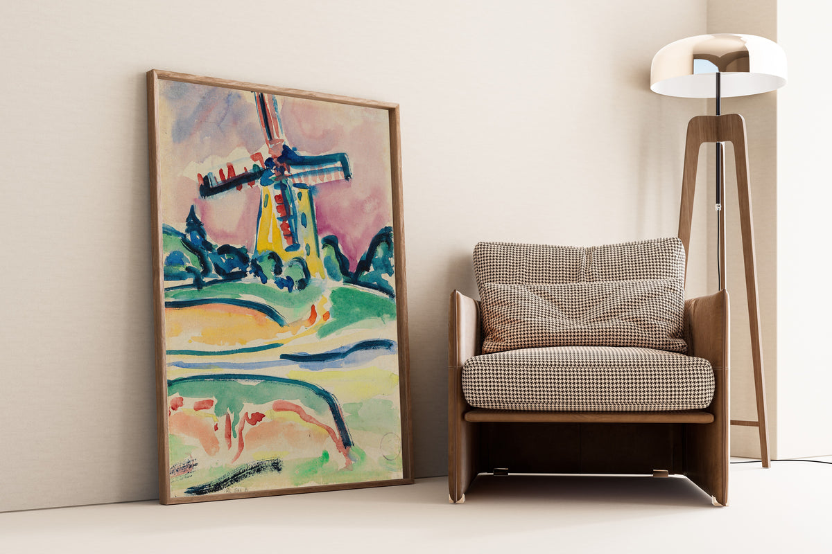 Ernst Ludwig Kirchner — Windmill | Fine Art Print