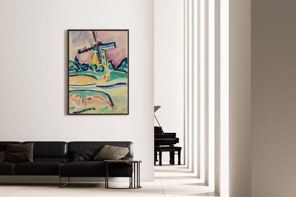 Ernst Ludwig Kirchner — Windmill | Fine Art Print