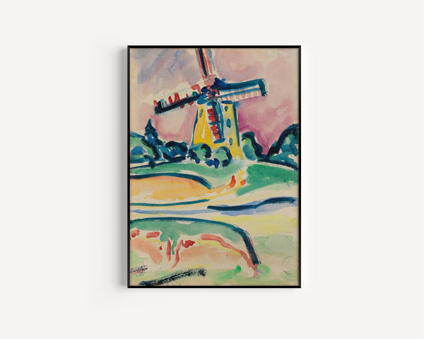 Ernst Ludwig Kirchner — Windmill | Fine Art Print