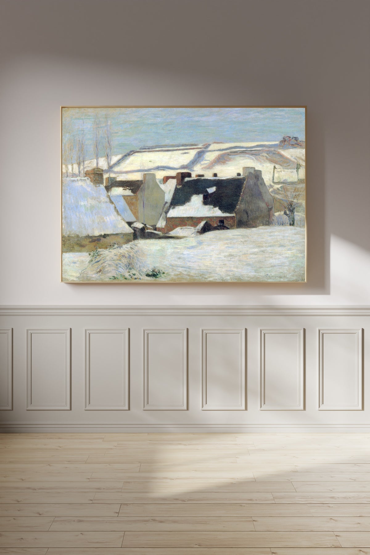 Paul Gauguin — Winter Landscape (Pont-Aven in the Snow) | Fine Art Print