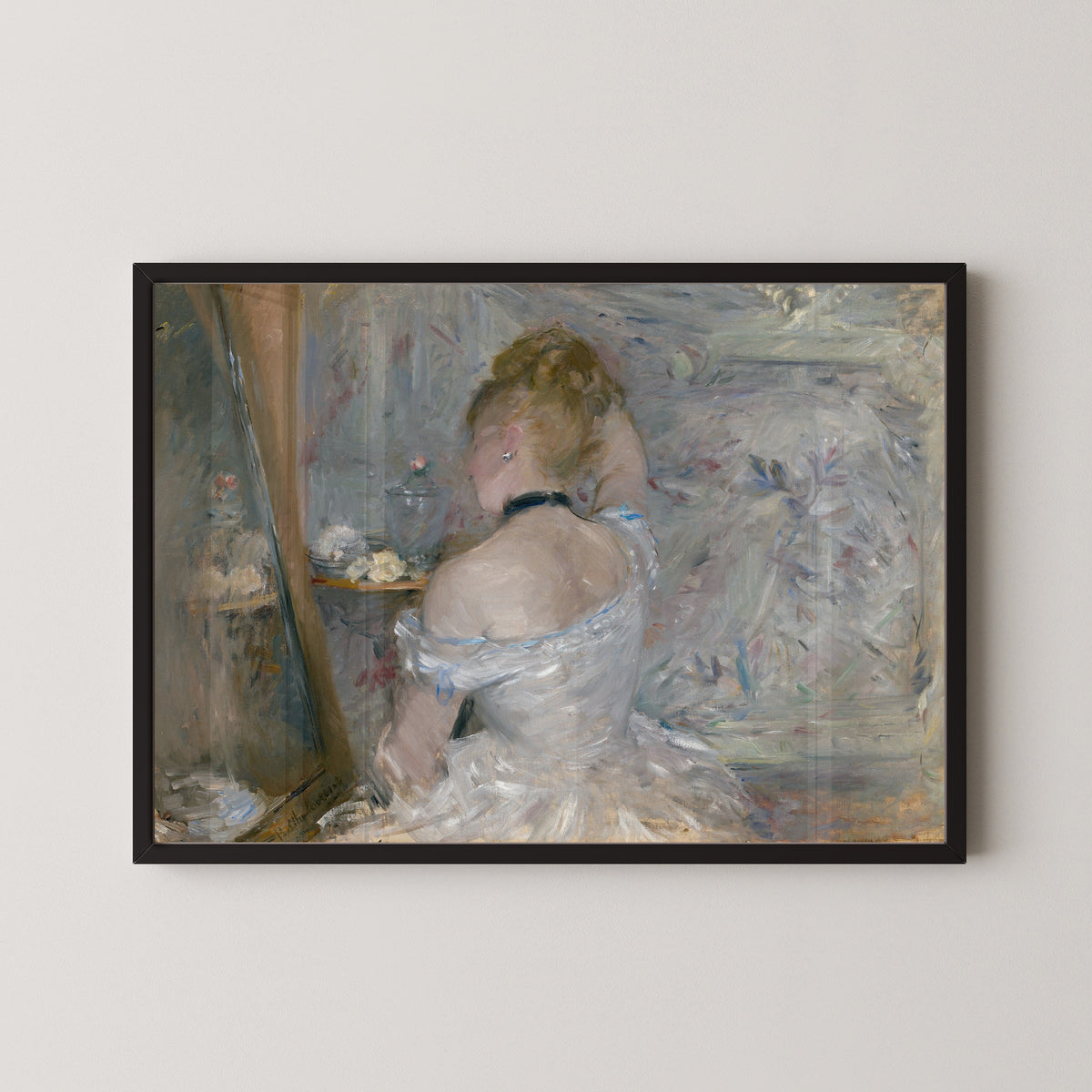 Berthe Morisot — Woman at Her Toilette | Fine Art Print
