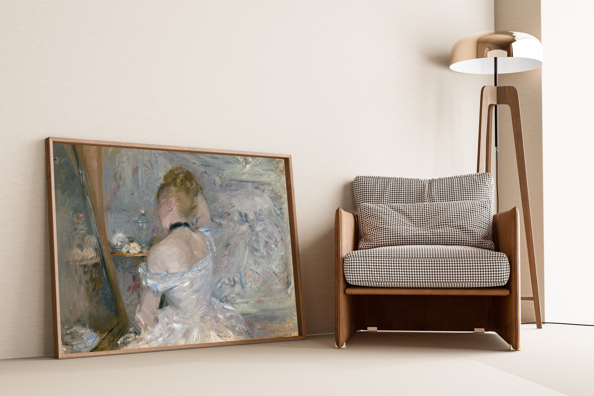 Berthe Morisot — Woman at Her Toilette | Fine Art Print