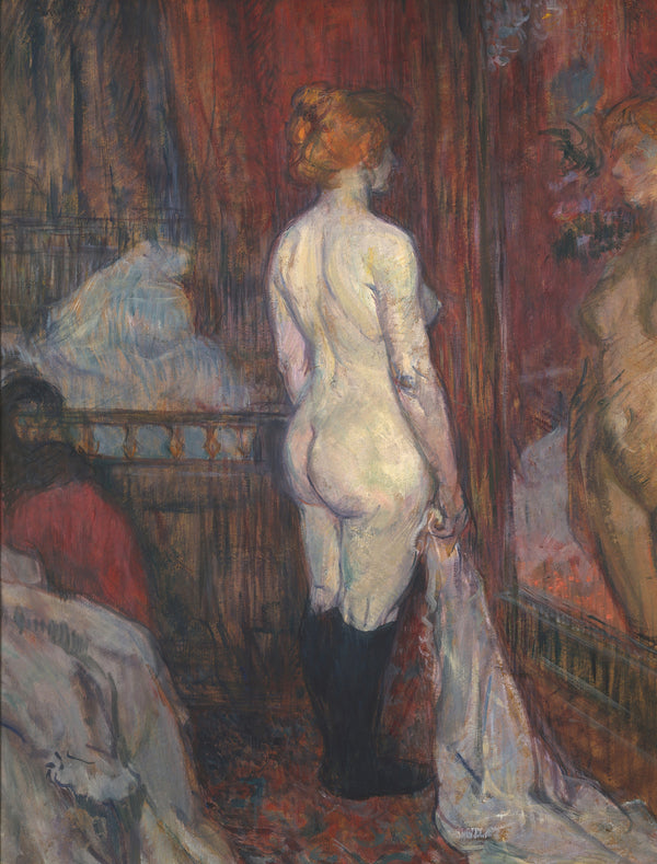 Henri de Toulouse-Lautrec — Woman before a Mirror | Fine Art Print