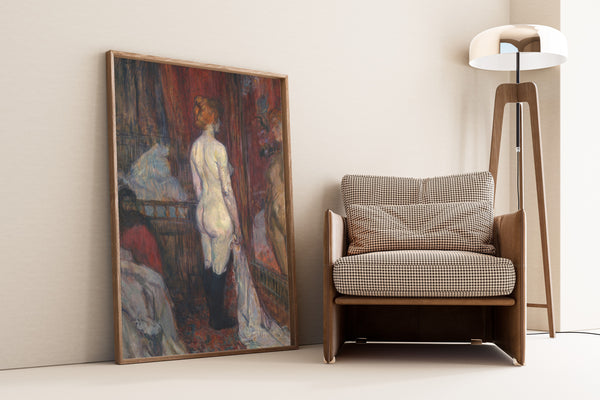 Henri de Toulouse-Lautrec — Woman before a Mirror | Fine Art Print
