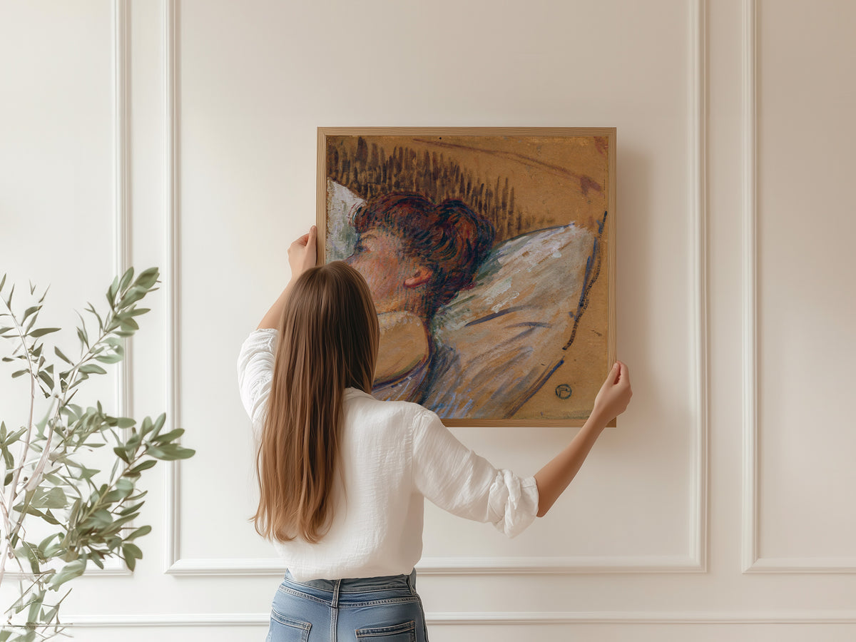 Henri de Toulouse-Lautrec — Woman in Bed (Frau im Bett) | Fine Art Print