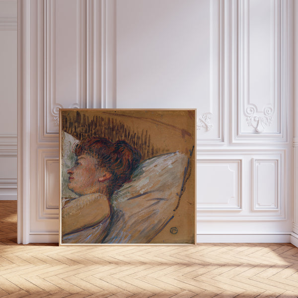 Henri de Toulouse-Lautrec — Woman in Bed (Frau im Bett) | Fine Art Print
