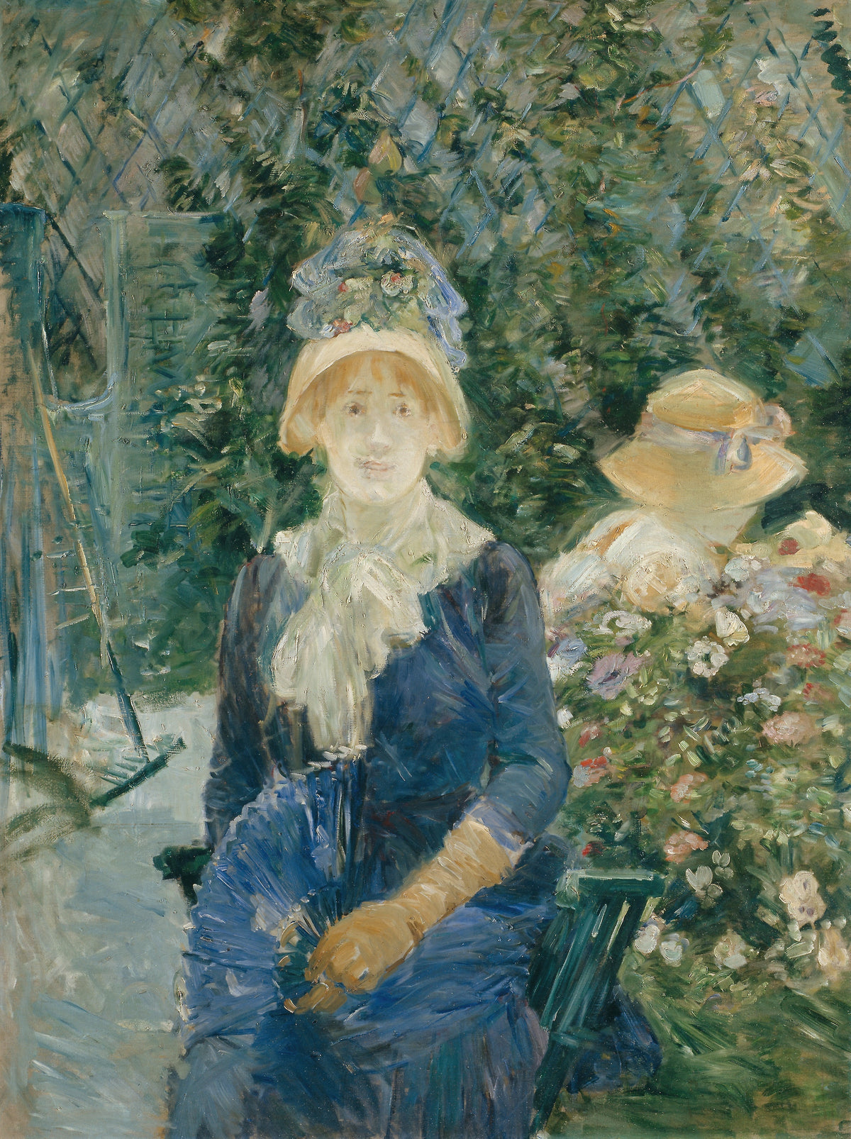 Berthe Morisot — Woman in a Garden | Fine Art Print