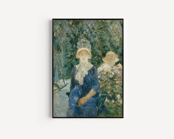 Berthe Morisot — Woman in a Garden | Fine Art Print
