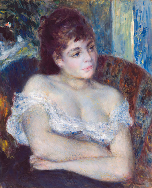 Pierre-Auguste Renoir — Woman in an Armchair | Fine Art Print