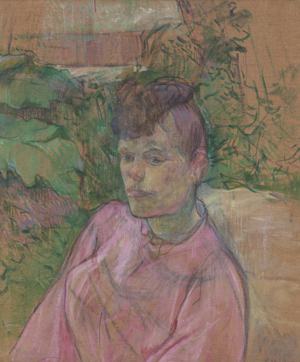 Henri de Toulouse-Lautrec — Woman in the Garden of Monsieur Forest | Fine Art Print