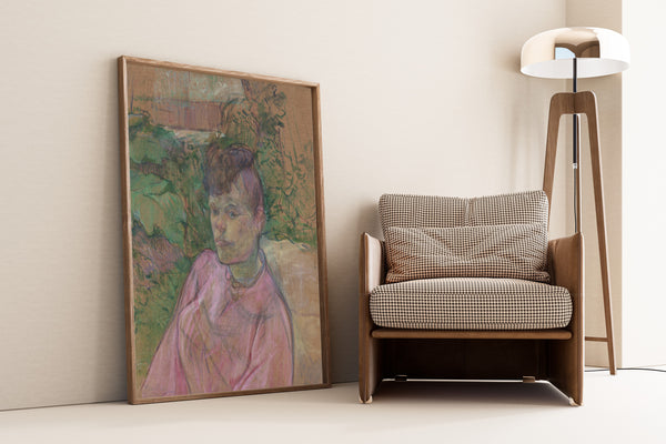 Henri de Toulouse-Lautrec — Woman in the Garden of Monsieur Forest | Fine Art Print