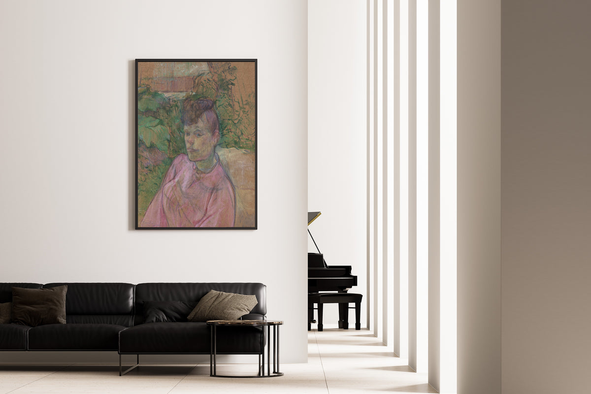 Henri de Toulouse-Lautrec — Woman in the Garden of Monsieur Forest | Fine Art Print