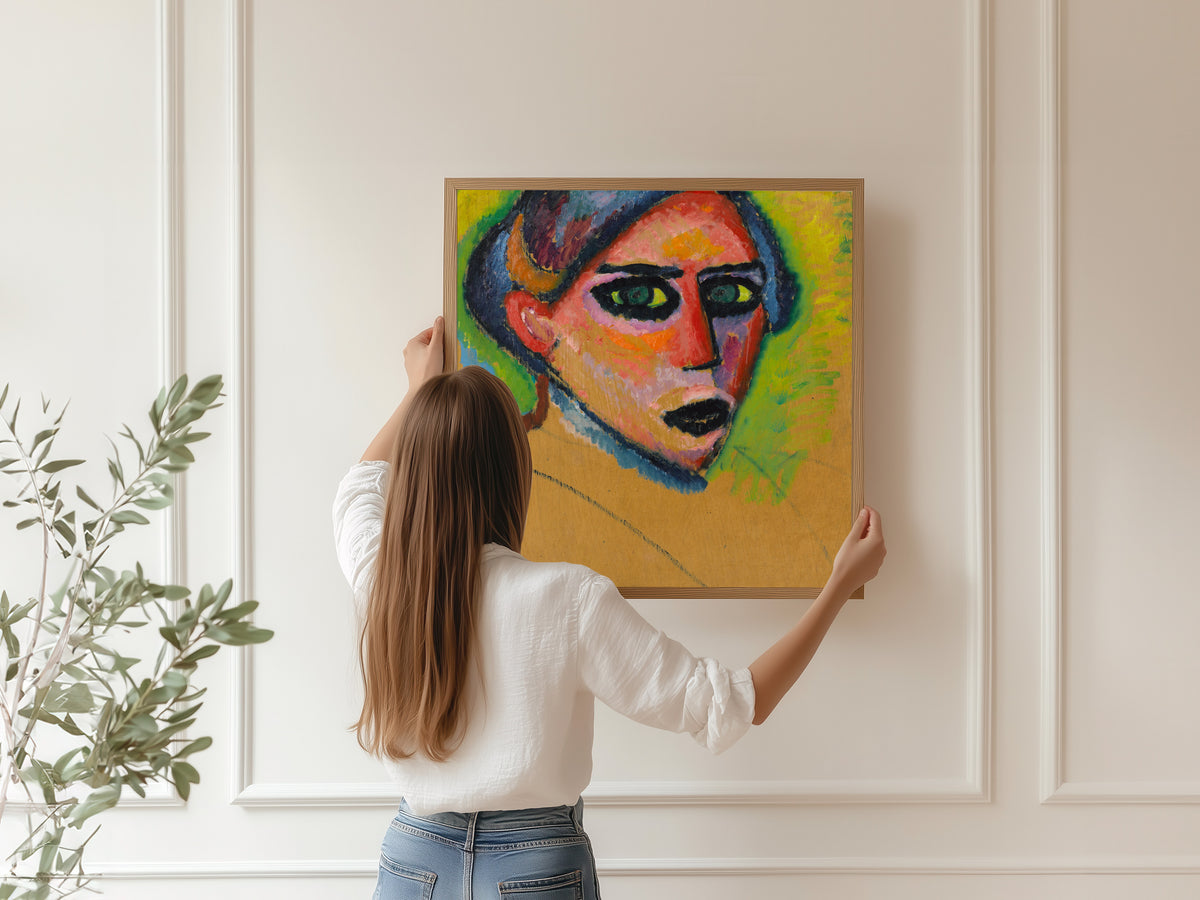 Alexej von Jawlensky — Woman's Face | Expressionist Fine Art Print