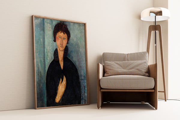 Amedeo Modigliani — Woman with Blue Eyes | Fine Art Print