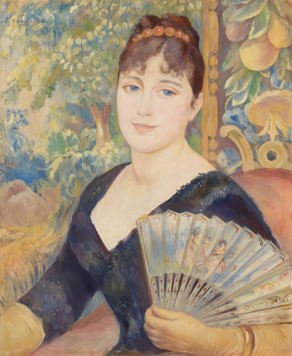Pierre-Auguste Renoir — Woman with Fan | Fine Art Print