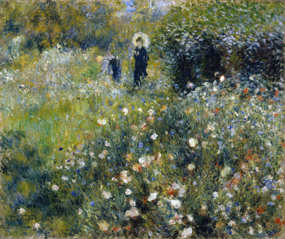 Pierre-Auguste Renoir — Woman with a Parasol in a Garden | Fine Art Print