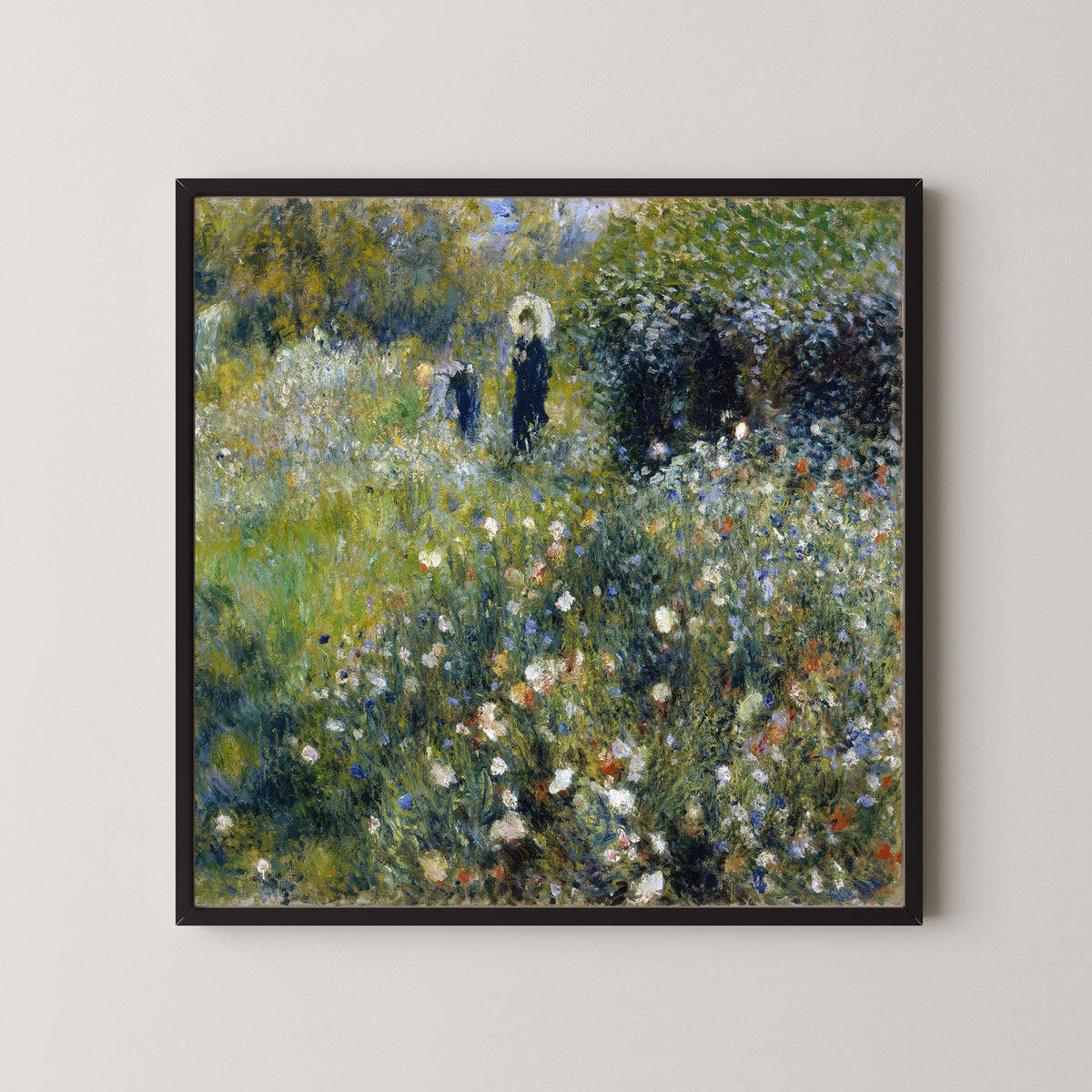 Pierre-Auguste Renoir — Woman with a Parasol in a Garden | Fine Art Print
