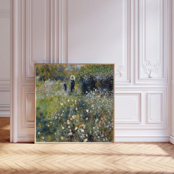 Pierre-Auguste Renoir — Woman with a Parasol in a Garden | Fine Art Print