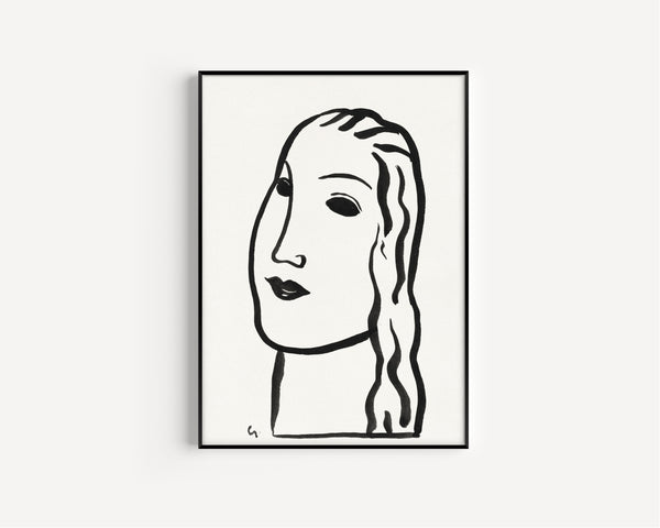 Leo Gestel — Woman's Head | Fine Art Print