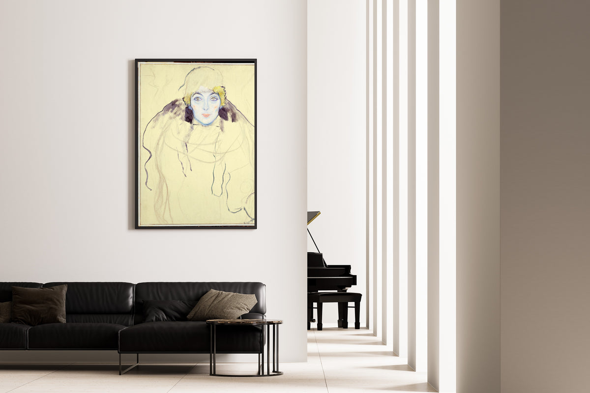 Gustav Klimt — Woman's Head | Fine Art Print