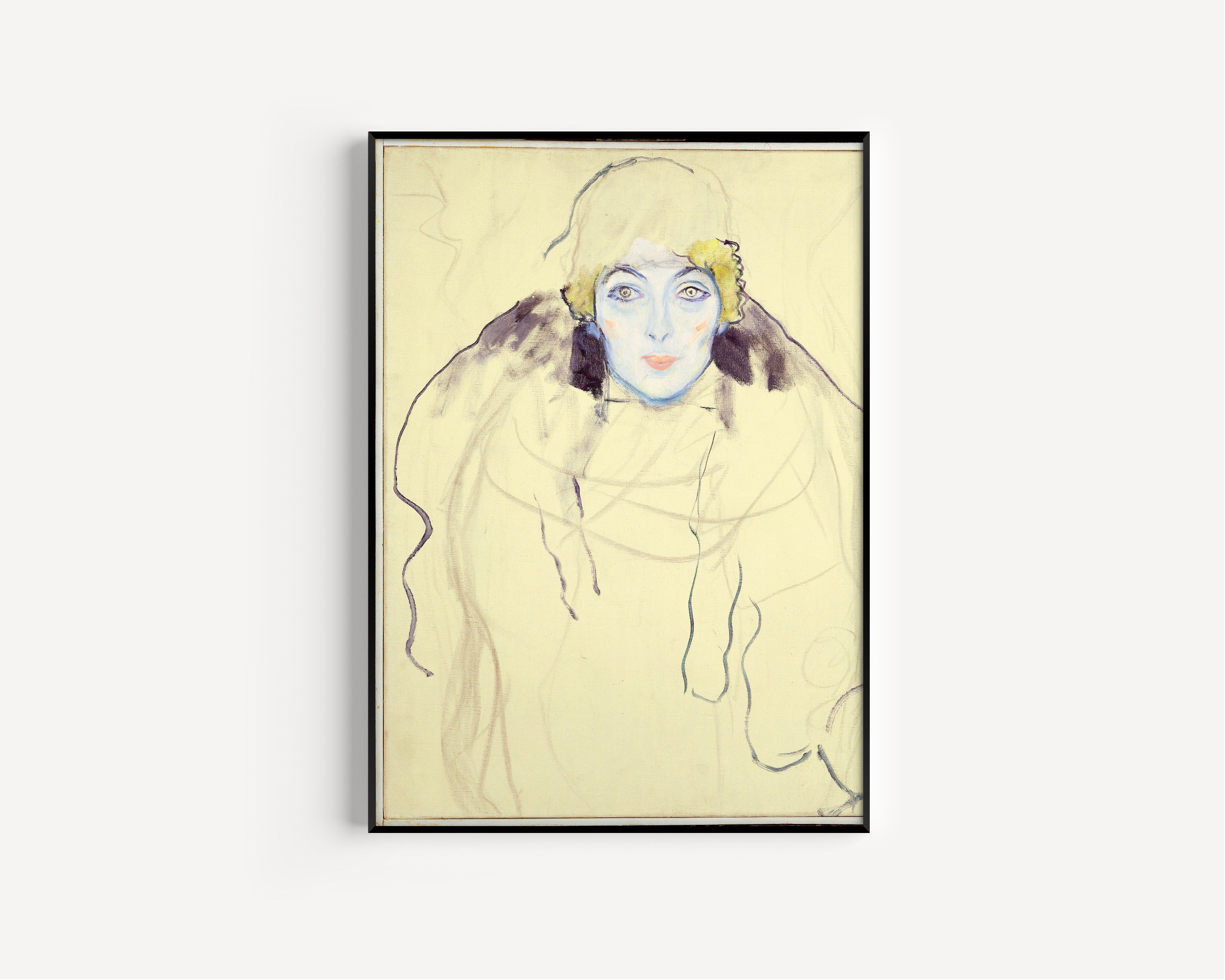 Gustav Klimt — Woman's Head | Fine Art Print