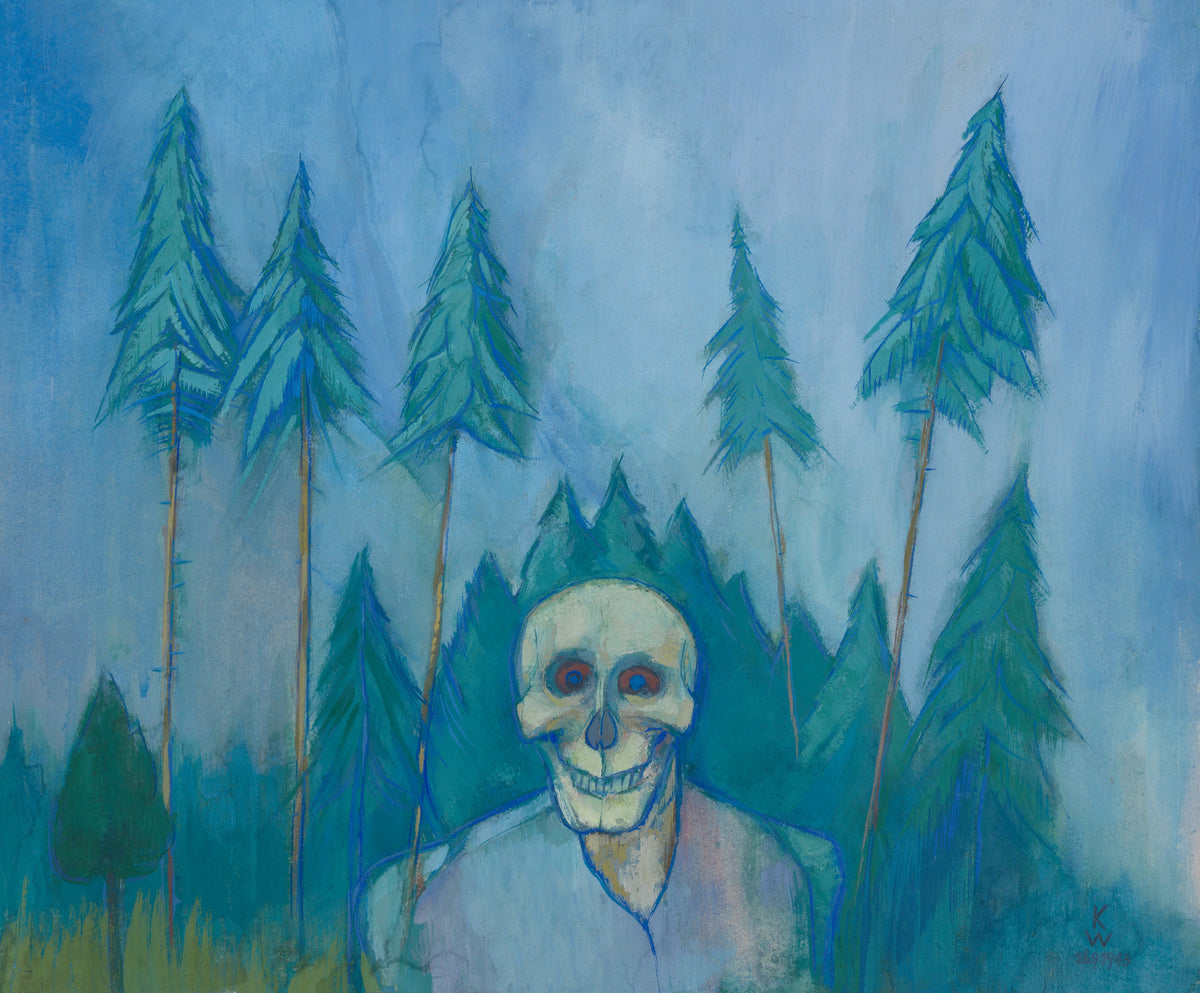 Karl Wiener — Wozu ängstigen (Why Be Afraid) | Surreal Art Print