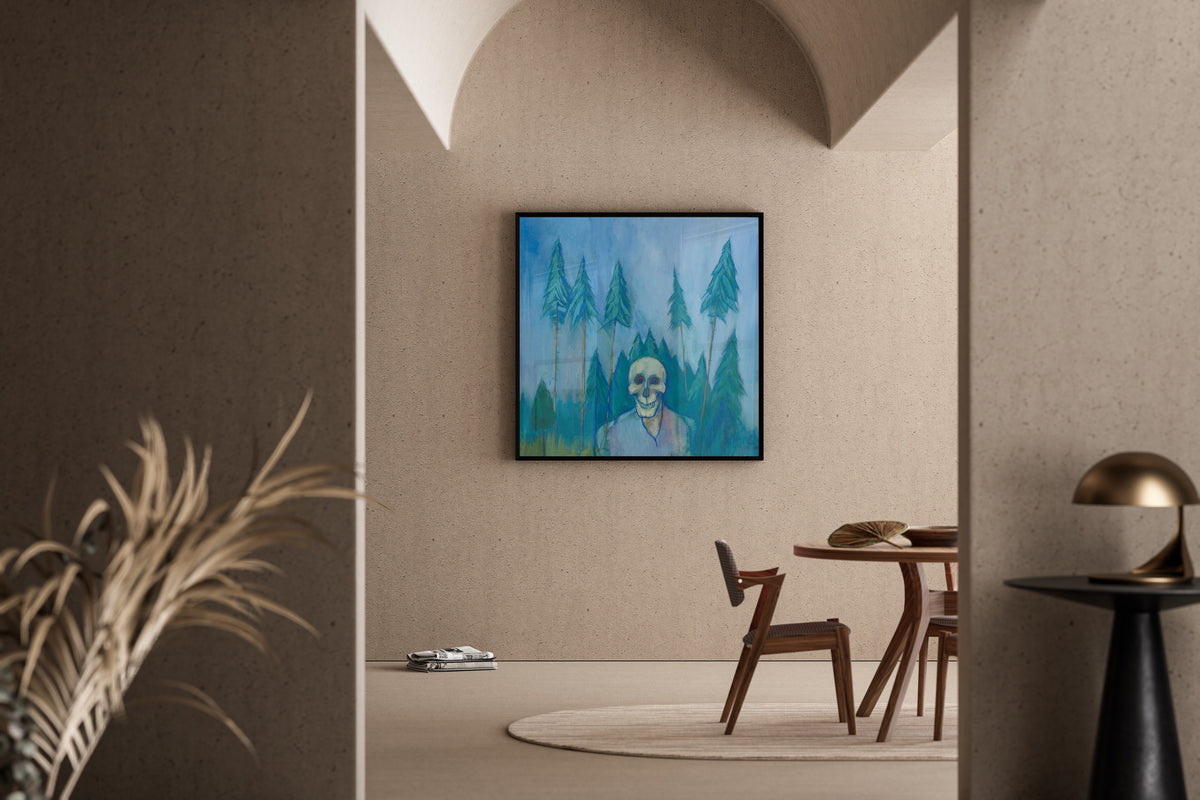 Karl Wiener — Wozu ängstigen (Why Be Afraid) | Surreal Art Print