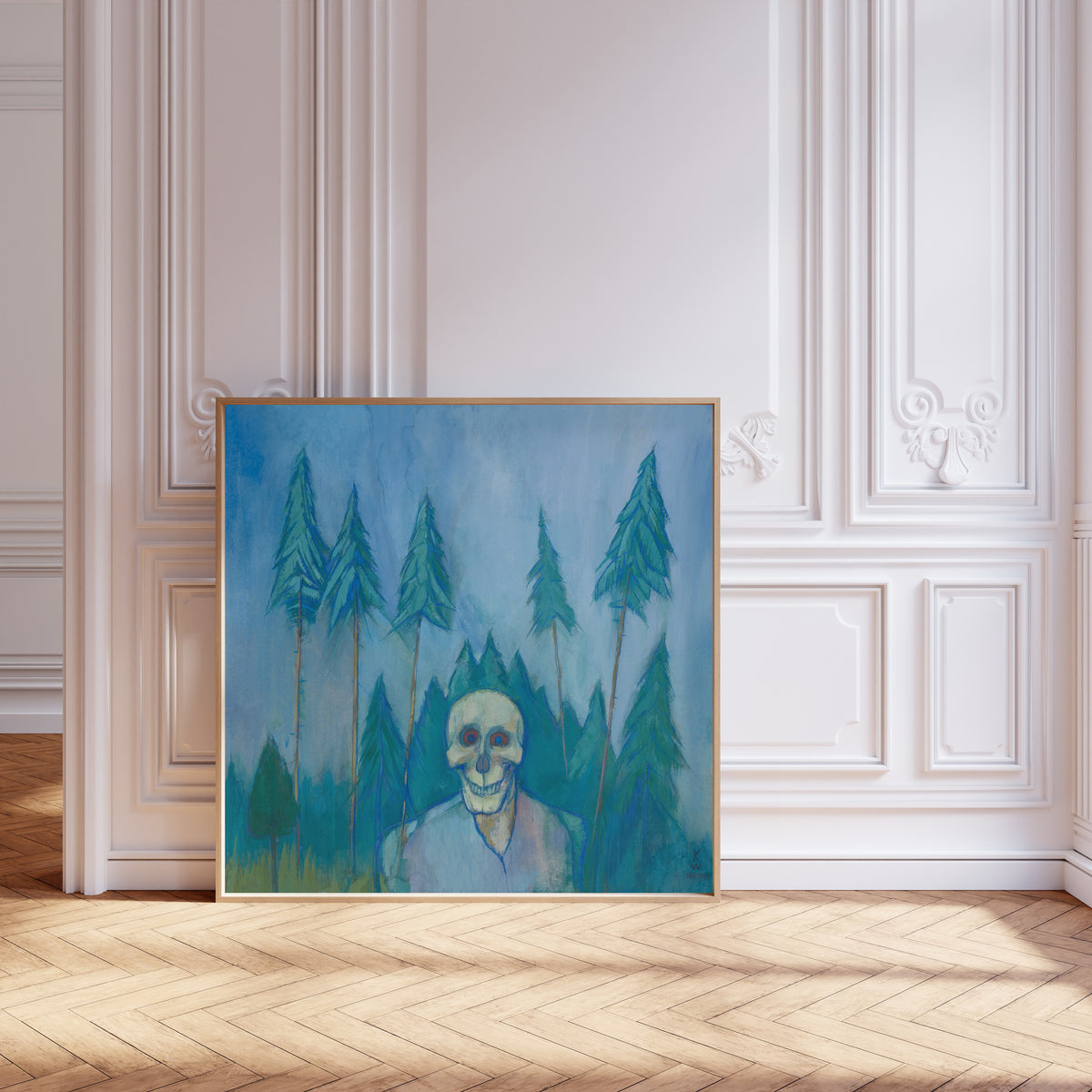 Karl Wiener — Wozu ängstigen (Why Be Afraid) | Surreal Art Print