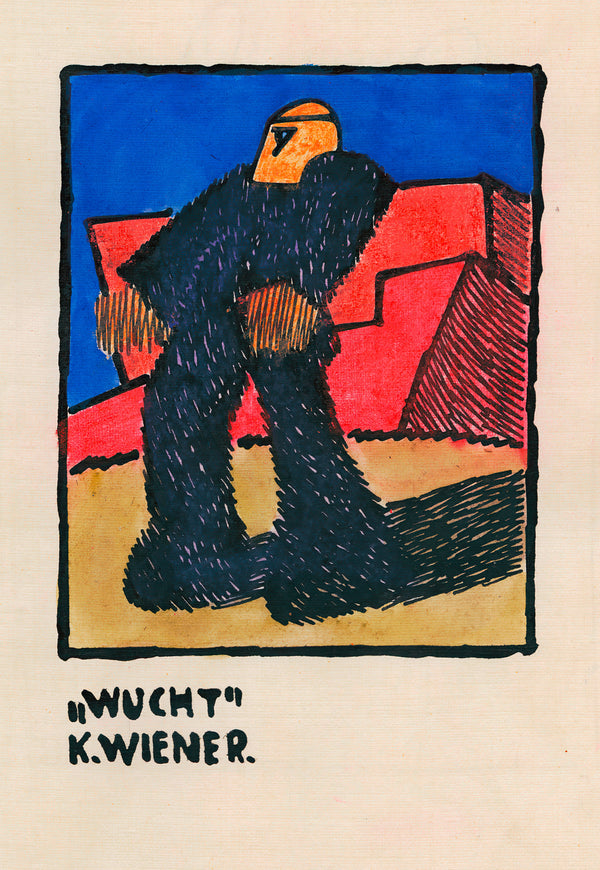 Karl Wiener — Wucht (Force) | Expressionist Art Print