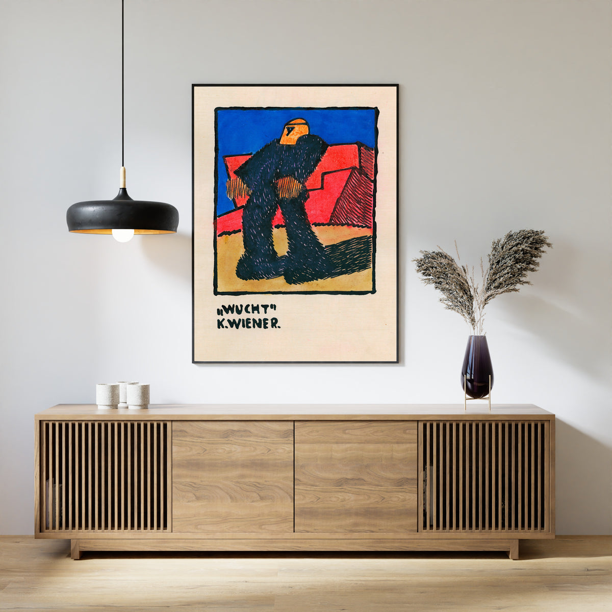 Karl Wiener — Wucht (Force) | Expressionist Art Print
