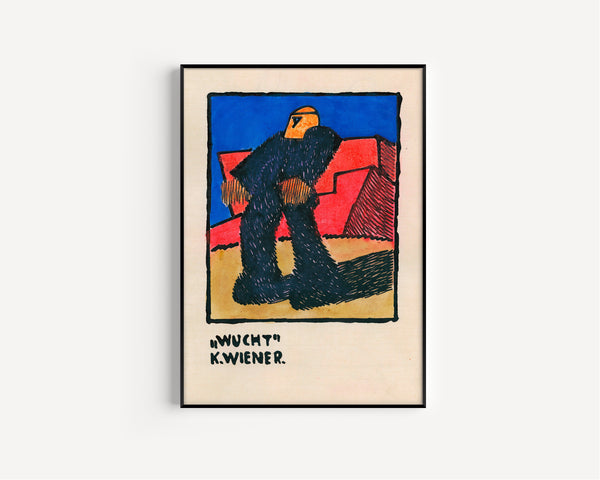 Karl Wiener — Wucht (Force) | Expressionist Art Print