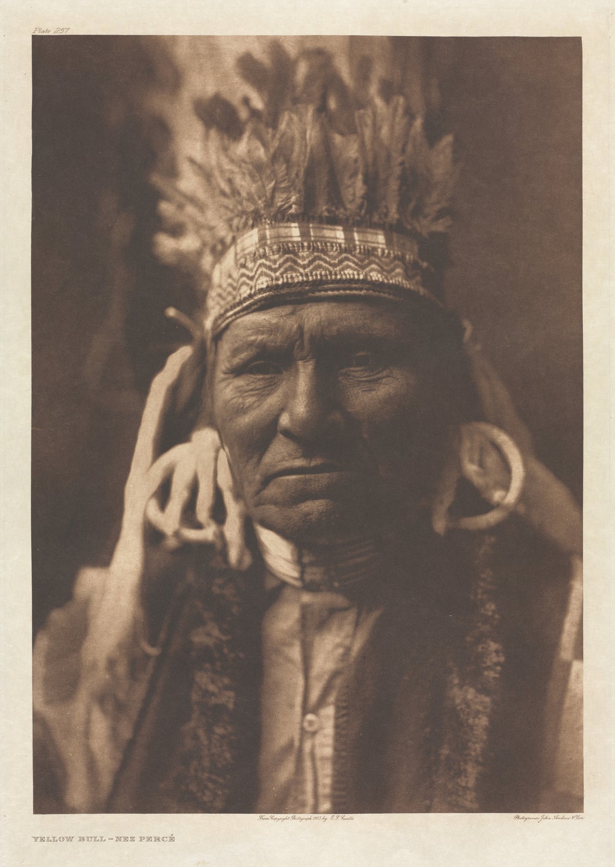Edward S. Curtis — Yellow Bull, Nez Percé | Vintage Photograph Print