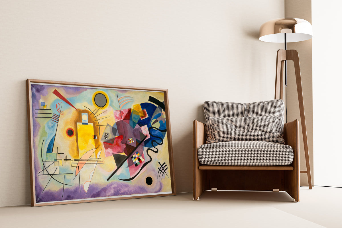 Wassily Kandinsky — Yellow-Red-Blue | Fine Art Print