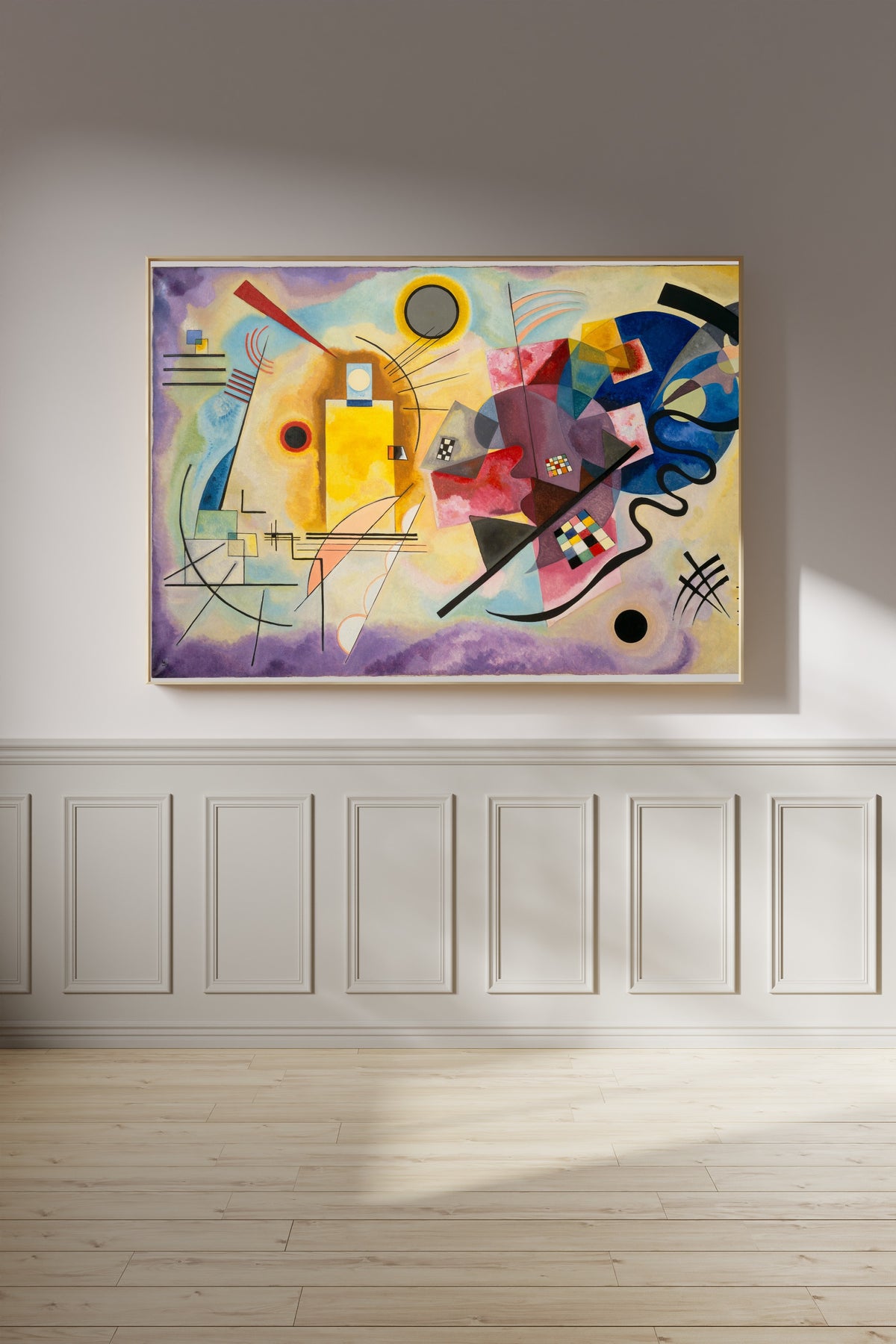 Wassily Kandinsky — Yellow-Red-Blue | Fine Art Print