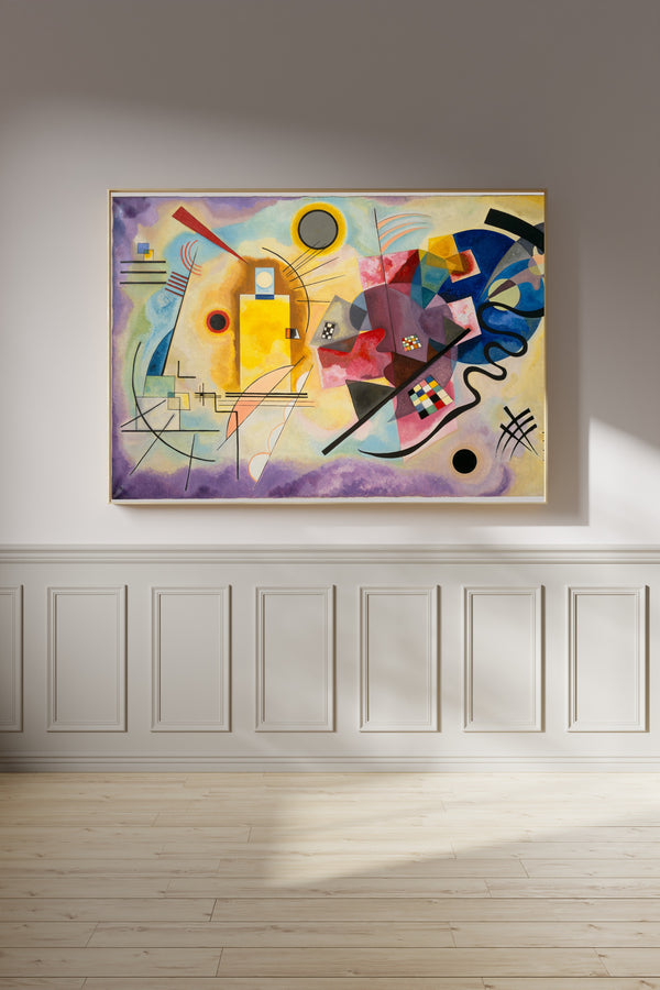 Wassily Kandinsky — Yellow-Red-Blue | Fine Art Print