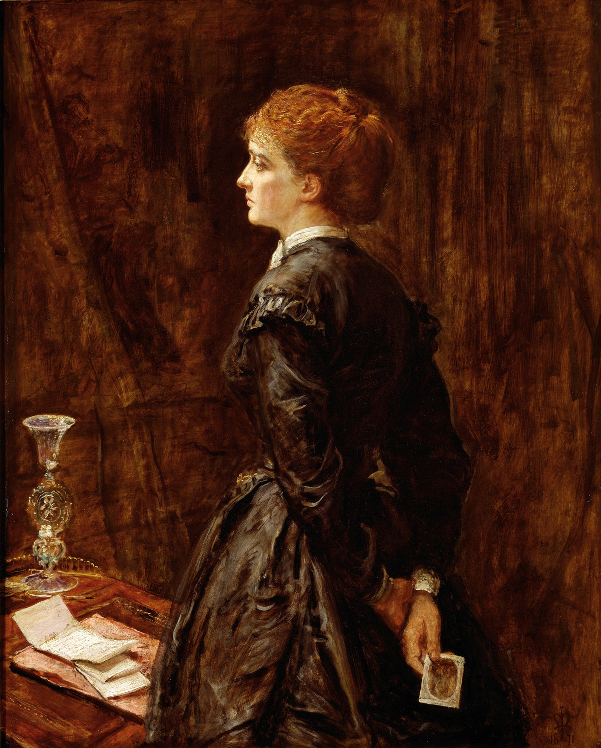 John Everett Millais — Yes or No? | Pre-Raphaelite Art Print